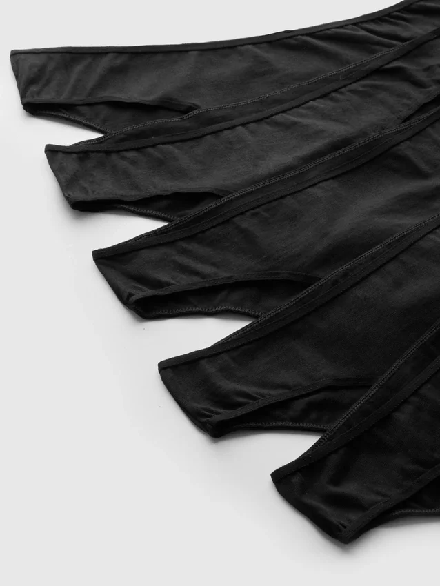 Conjunto de 5 cuecas brasileiras de algodão