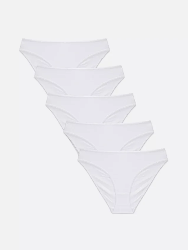 Conjunto de 5 mini-cuecas essenciais