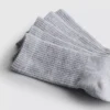 Conjunto de 5 pares de meias caneladas