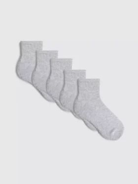 Conjunto de 5 pares de meias curtas