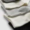 Conjunto de 5 pares de meias curtas