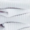 Conjunto de 5 pares de meias curtas com nervuras
