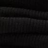 Conjunto de 5 pares de meias curtas com nervuras