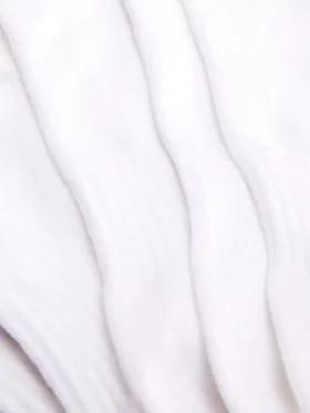 Conjunto de 5 pares de meias curtas de sapatilhas essenciais