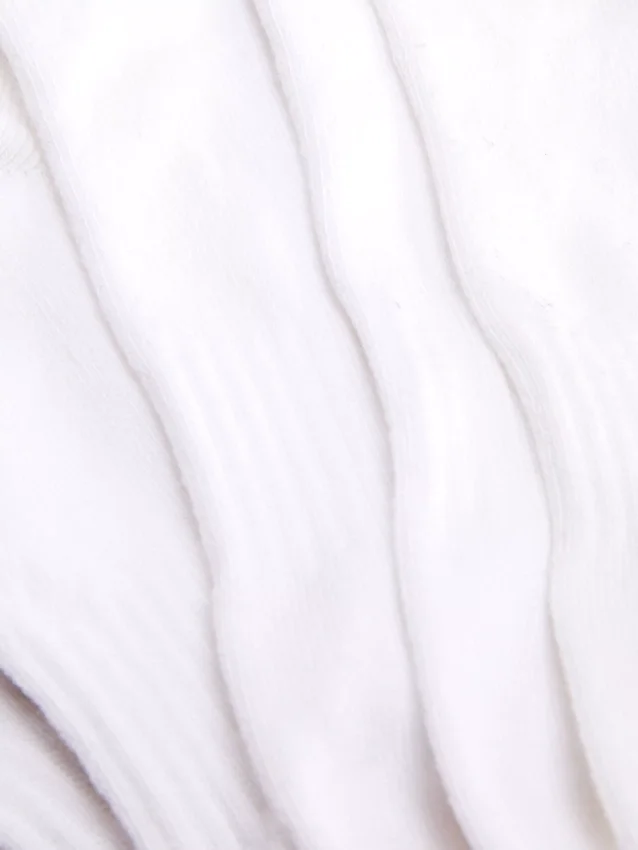 Conjunto de 5 pares de meias curtas de sapatilhas essenciais