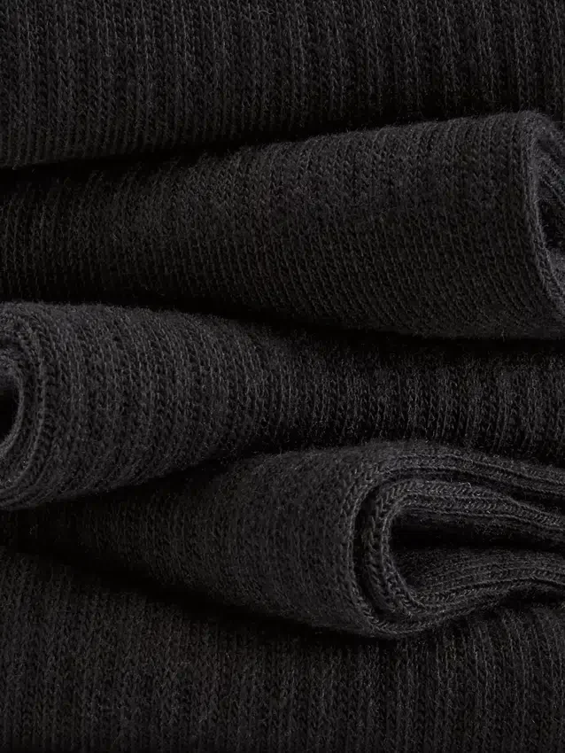 Conjunto de 5 pares de meias curtas de sapatilhas essenciais