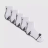 Conjunto de 5 pares de meias curtas desportivas