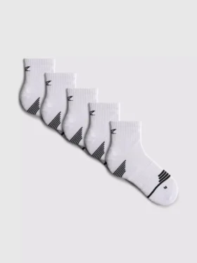 Conjunto de 5 pares de meias curtas desportivas