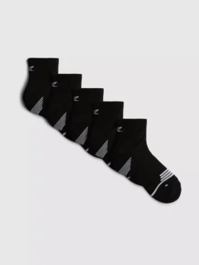 Conjunto de 5 pares de meias curtas desportivas