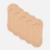Conjunto de 5 pares de meias de algodão