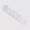 Conjunto de 5 pares de meias de cano curto com textura