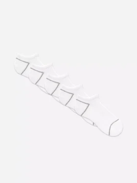 Conjunto de 5 pares de meias de felpo para sapatilhas