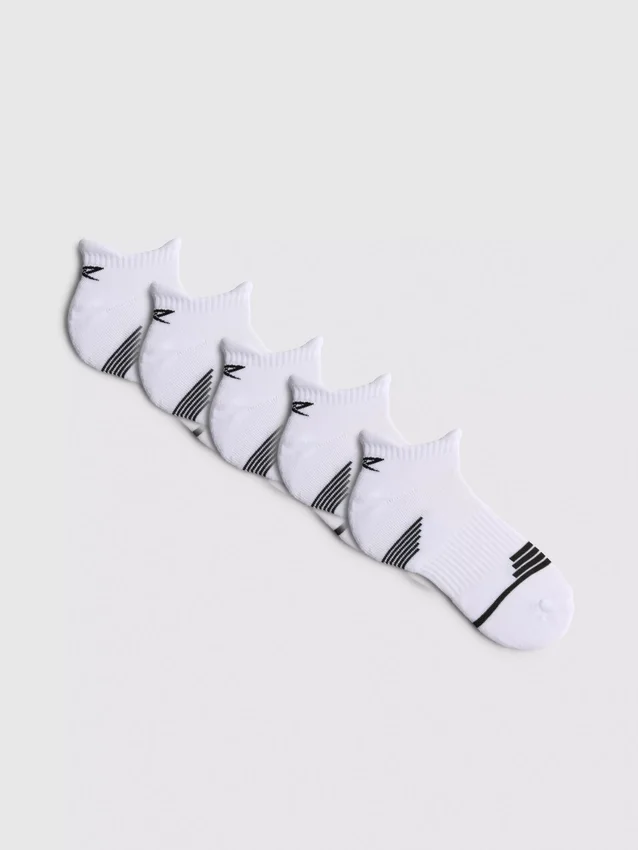 Conjunto de 5 pares de meias desportivas