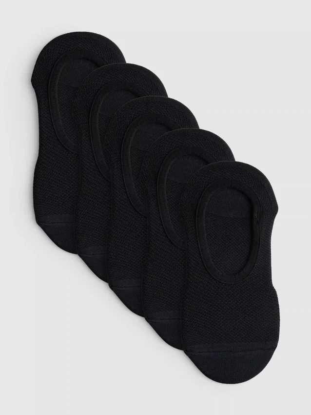 Conjunto de 5 pares de meias desportivas