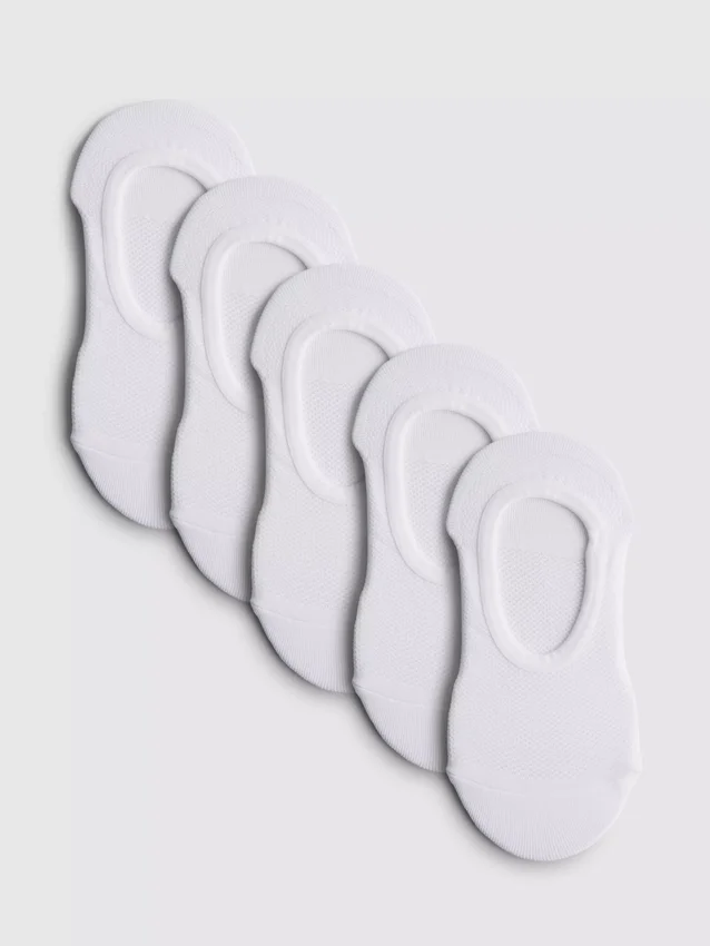 Conjunto de 5 pares de meias desportivas