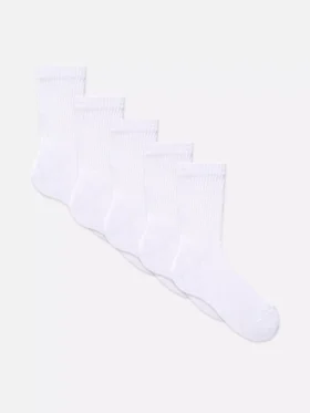 Conjunto de 5 pares de meias desportivas de cano curto