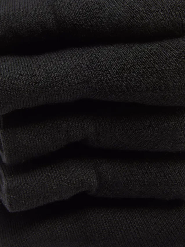 Conjunto de 5 pares de meias desportivas de cano curto