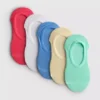 Conjunto de 5 pares de meias desportivas invisíveis