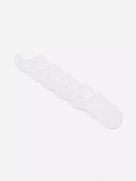 Conjunto de 5 pares de meias invisíveis
