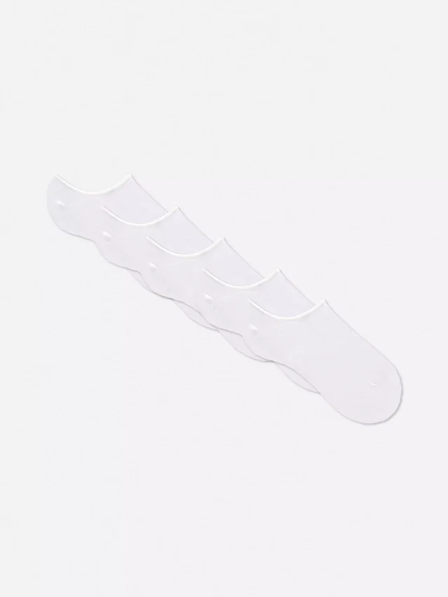 Conjunto de 5 pares de meias invisíveis