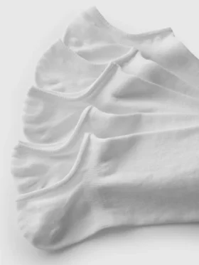Conjunto de 5 pares de meias invisíveis essenciais