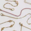 Conjunto de 5 pulseiras da amizade