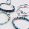 Conjunto de 5 pulseiras da Disney com o Stitch