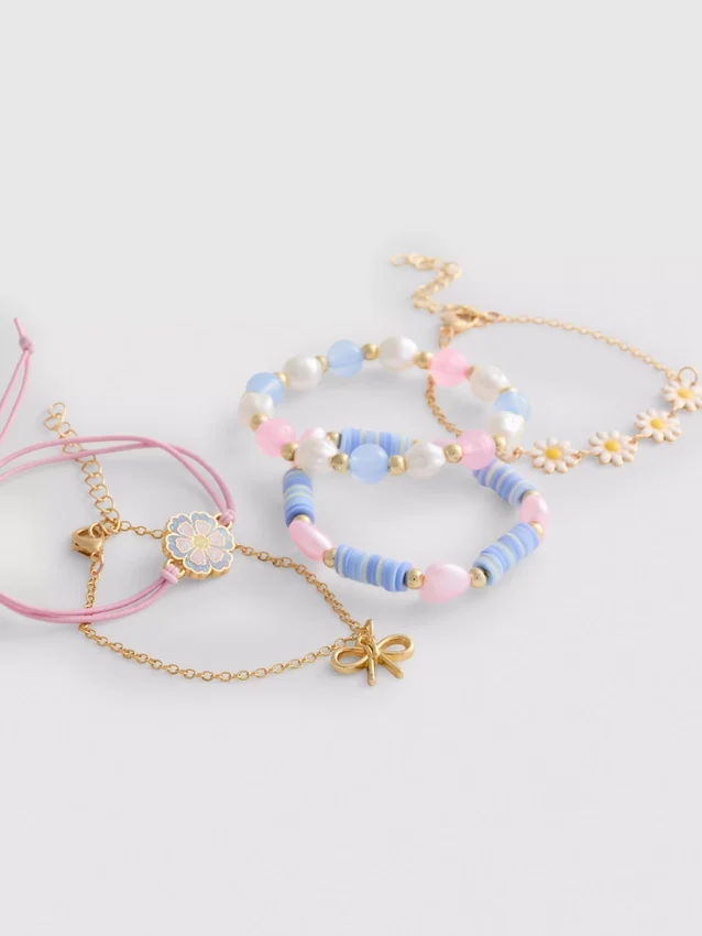 Conjunto de 5 pulseiras originais