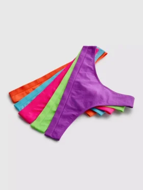 Conjunto de 5 tangas sem costuras