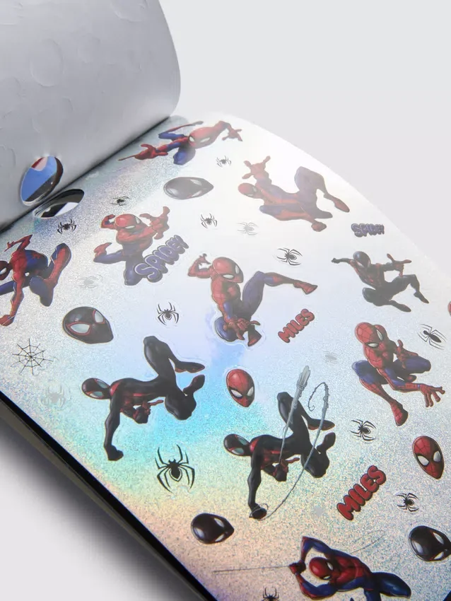 Conjunto de 500 autocolantes do Homem-Aranha da Marvel