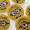 Conjunto de 6 botões dos Minions