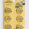 Conjunto de 6 botões dos Minions
