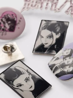 Conjunto de 6 crachás «K-Pop Demon Hunters»