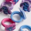 Conjunto de 6 elásticos para rabo de cavalo com o Stitch da Disney