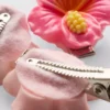 Conjunto de 6 ganchos de cabelo com motivos florais