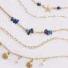Conjunto de 6 gargantilhas com motivos marinhos