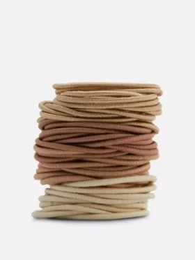 Conjunto de 60 elásticos grossos para o cabelo