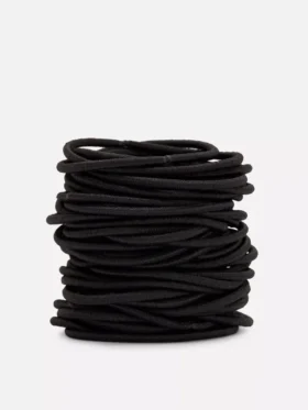 Conjunto de 60 elásticos grossos para o cabelo