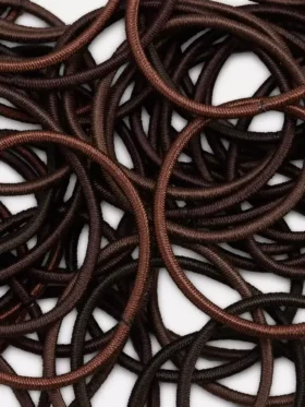 Conjunto de 60 elásticos grossos para o cabelo