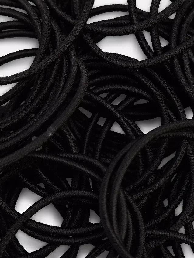 Conjunto de 60 elásticos grossos para o cabelo