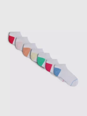 Conjunto de 7 meias curtas de sapatilhas