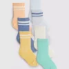 Conjunto de 7 pares de meias curtas