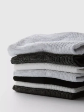 Conjunto de 7 pares de meias curtas