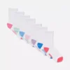 Conjunto de 7 pares de meias curtas com os dias da semana