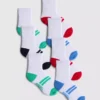 Conjunto de 7 pares de meias curtas com os dias da semana