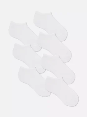 Conjunto de 7 pares de meias de sapatilhas
