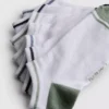 Conjunto de 7 pares de meias de sapatilhas com os dias da semana