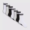 Conjunto de 7 pares de meias desportivas caneladas