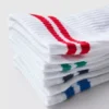 Conjunto de 7 pares de meias desportivas caneladas