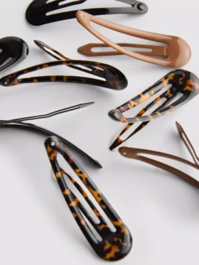 Conjunto de 8 ganchos de cabelo